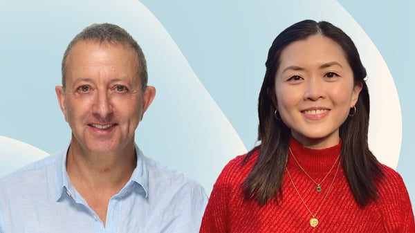 Dr Peter Greengross and Dr Katherine Leung